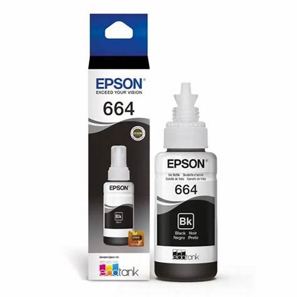 Botella de Tinta Epson T664 Negro