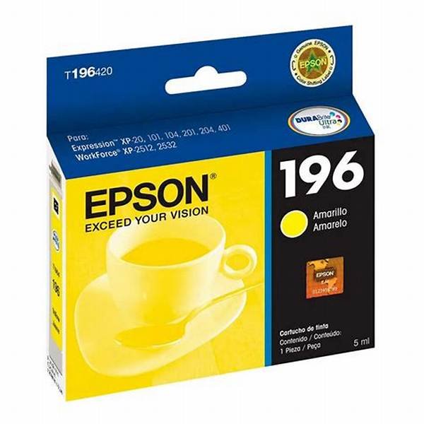 Cartucho Epson T196420 Amarillo