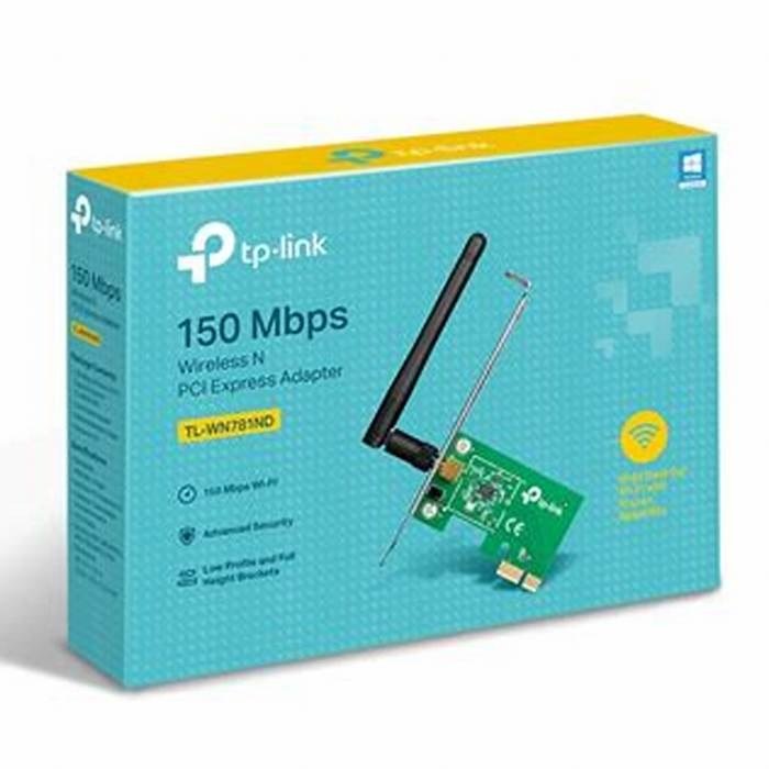 Placa WiFi PCIe TP-Link TL-WN781ND 150Mbps