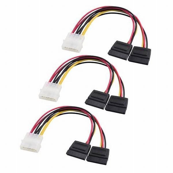Adaptador de Alimentación Molex 4 Pines 15 cm