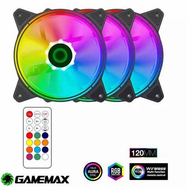 Kit de Ventiladores Gamemax RQ300 3x120 mm ARGB
