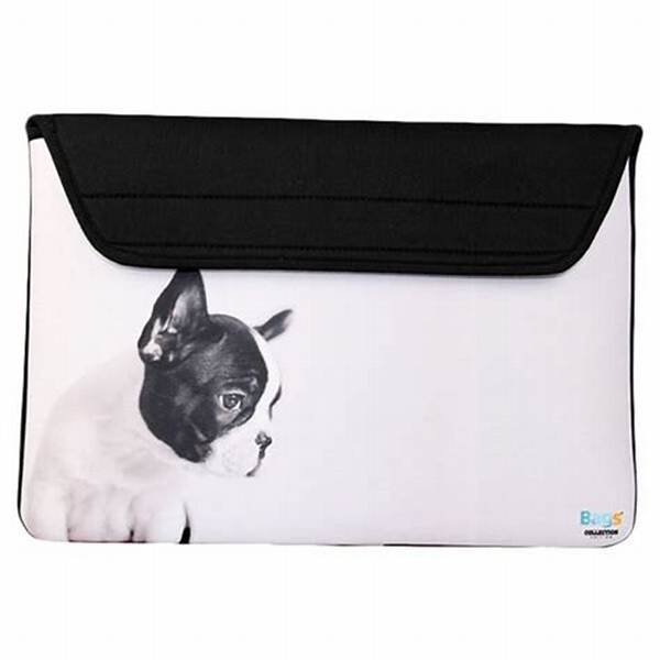 Funda Bags para Disco Externo Neoprene French Bulldog