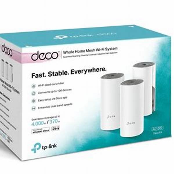 Sistema Mesh TP-Link Deco E4 AC1200 Pack x3