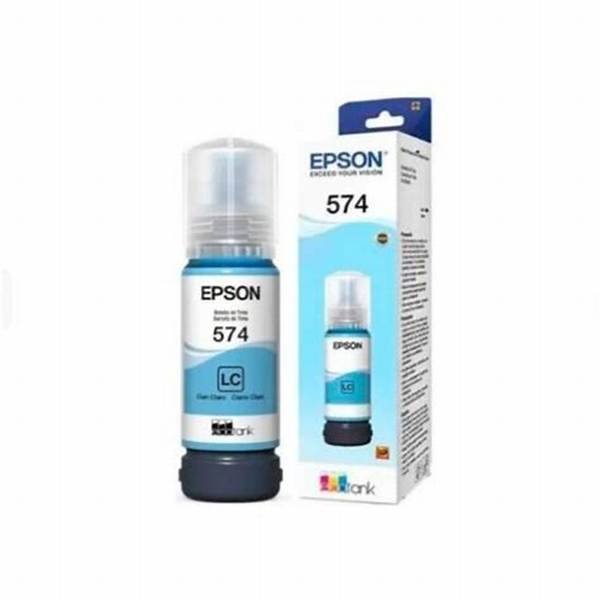 Botella de Tinta Epson T574 Light Cyan