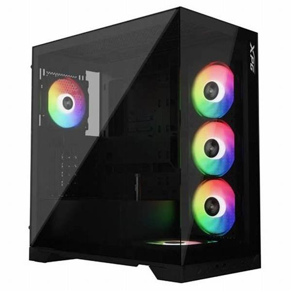 Gabinete XPG Invader X Negro 5 Fans ARGB