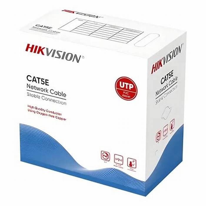 Cable UTP Cat 5e Hikvision Interior CMX 305 m