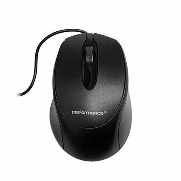 Mouse Performance M408 USB Negro