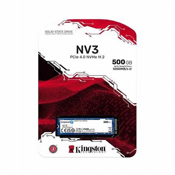 SSD M.2 NVMe 500GB Kingston NV3 PCIe 4.0