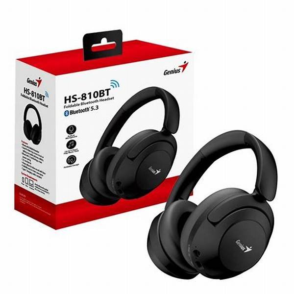 Auriculares Bluetooth Genius HS-810BT Negro