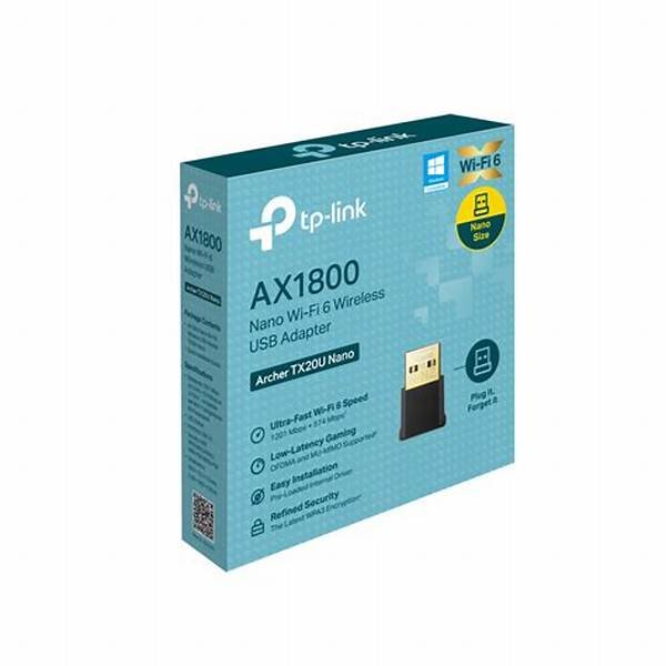 Adaptador WiFi 6 USB TP-Link Archer TX20U Nano AX1800