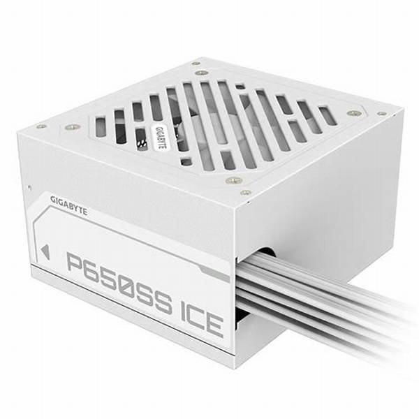Fuente Gigabyte P650SS ICE 650W 80 Plus Silver Blanca