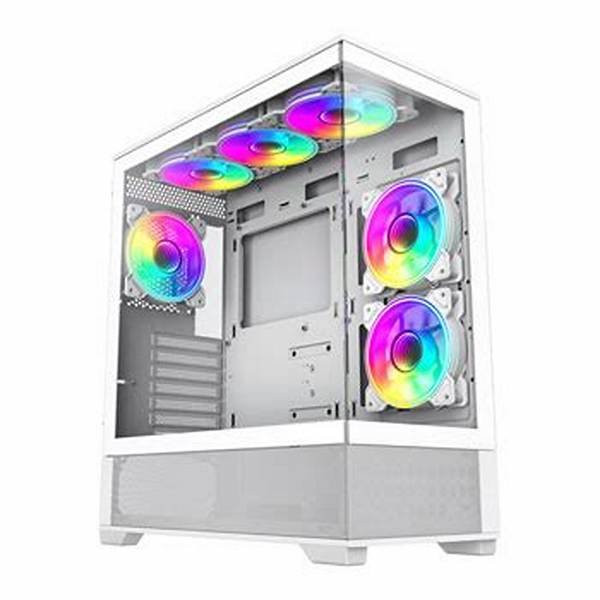 Gabinete Gamemax Vista AW Blanco E-ATX 6 Fans ARGB