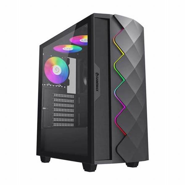 Gabinete Gamemax Diamond CP Negro 4 Fan ARGB ATX
