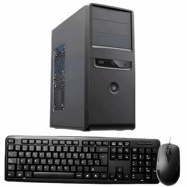 Kit Gabinete Performance 6810 + Teclado + Mouse + Fuente 500W