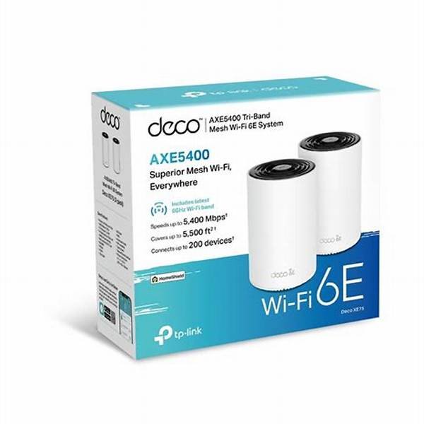 Sistema Mesh TP-Link Deco XE75 WiFi 6E AXE5400 Pack x2