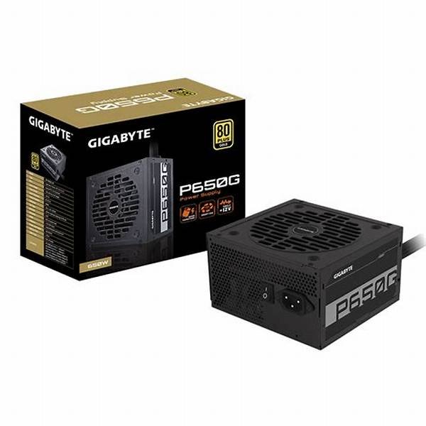 Fuente Gigabyte P650G 650W 80 Plus Gold
