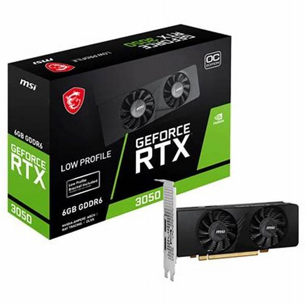 Placa de Video MSI GeForce RTX 3050 LP OC 6GB GDDR6