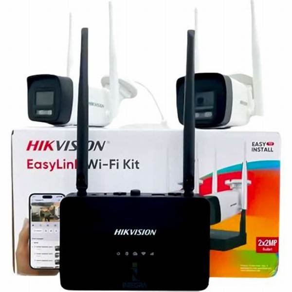 Kit de Cámaras Wi-Fi 2 MP Hikvision EasyLink NKS422W0H