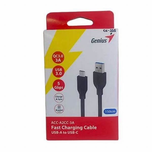 Cable Genius USB-A a USB-C 1,5 m