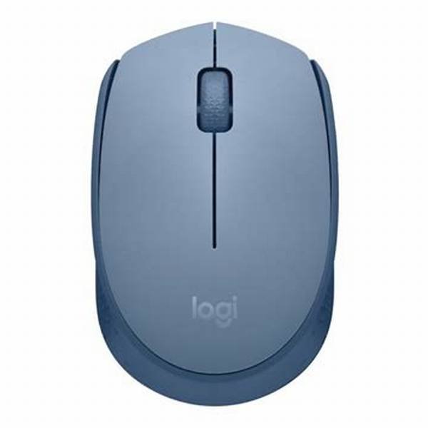 Mouse Inalámbrico Logitech M170 Azul/Gris