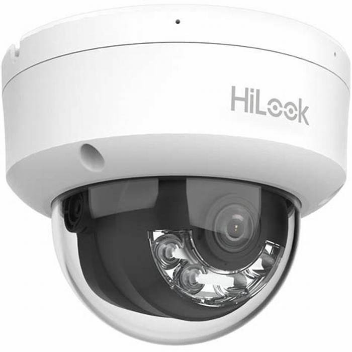 Cámara IP 2 MP HiLook IPC-D120HA-LUC Domo con Micrófono