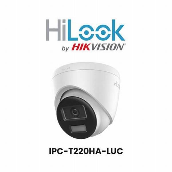 Cámara IP Turret HiLook IPC-T220HA-LUC 2MP