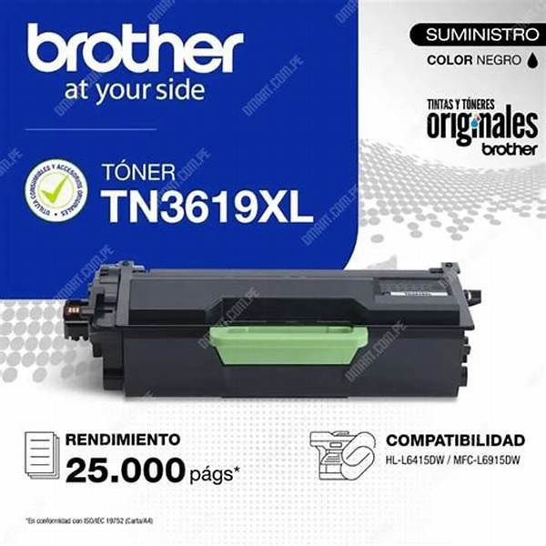 Tóner Brother TN-3619 Negro