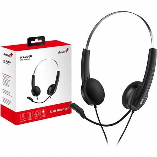 Auriculares con Micrófono Genius HS-220U USB