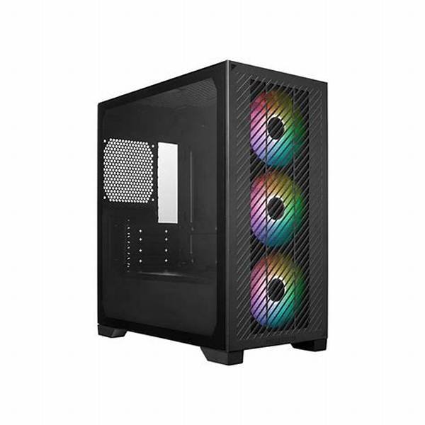 Gabinete Cooler Master Elite 301 3 Fan ARGB Micro-ATX Negro
