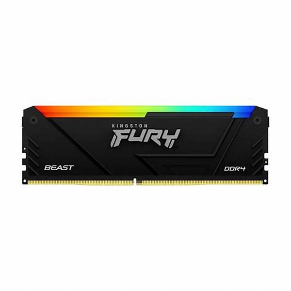 Memoria RAM Kingston Fury Beast RGB DDR4 8GB 3200MHz