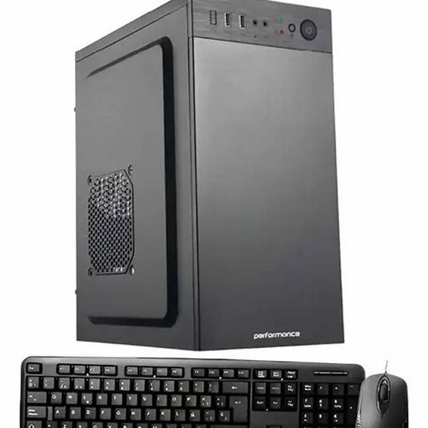 Kit Gabinete Performance Mate + Teclado + Mouse + Fuente 500W
