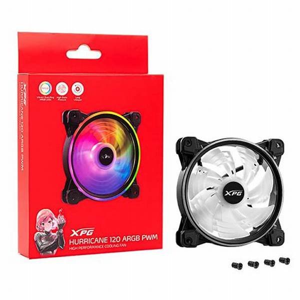 Ventilador XPG Hurricane 120 mm ARGB Negro