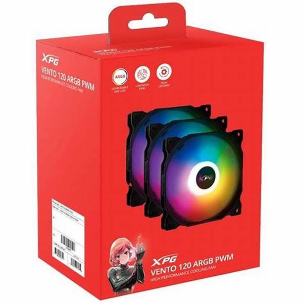 Kit de Ventiladores XPG Vento 120 mm ARGB Negros x3