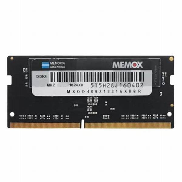 Memoria SODIMM DDR4 8GB Memox 3200MHz