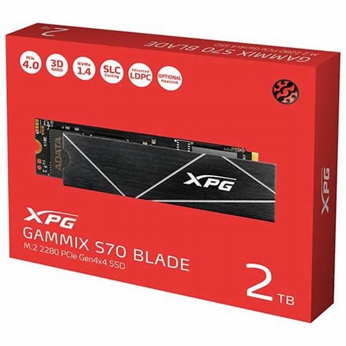 SSD M.2 NVMe 2TB XPG Gammix S70 Blade PCIe 4.0