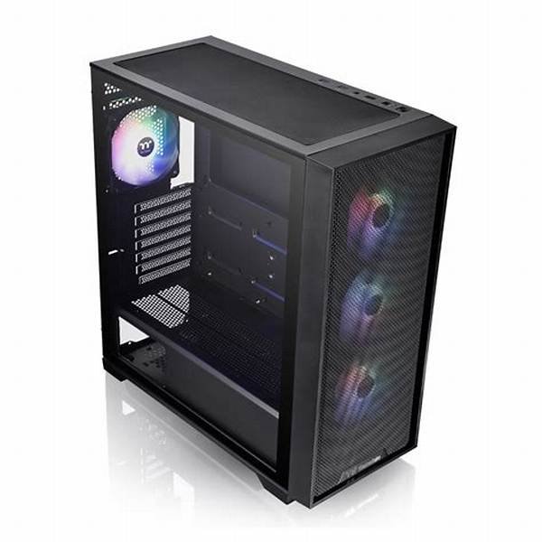 Gabinete Thermaltake H390 TG ARGB con Fuente 750W