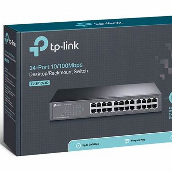 Switch TP-Link TL-SF1024D 24 Puertos 10/100