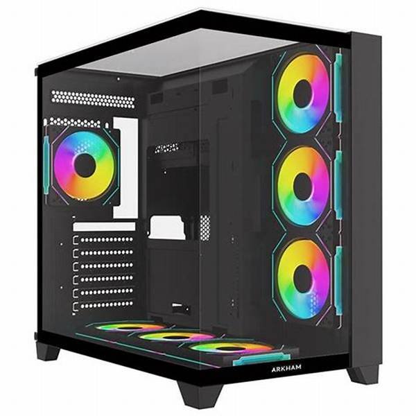 Gabinete Arkham Minor Negro 7 Fan ARGB ATX