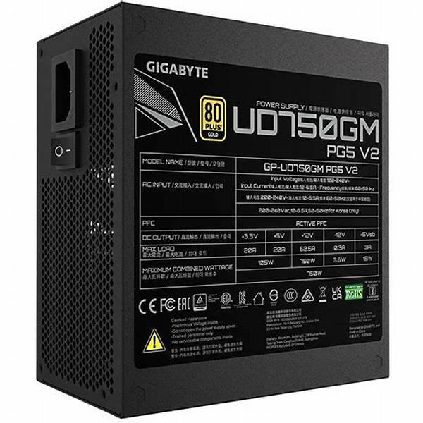 Fuente Gigabyte UD750GM PG5 V2 750W 80 Plus Gold