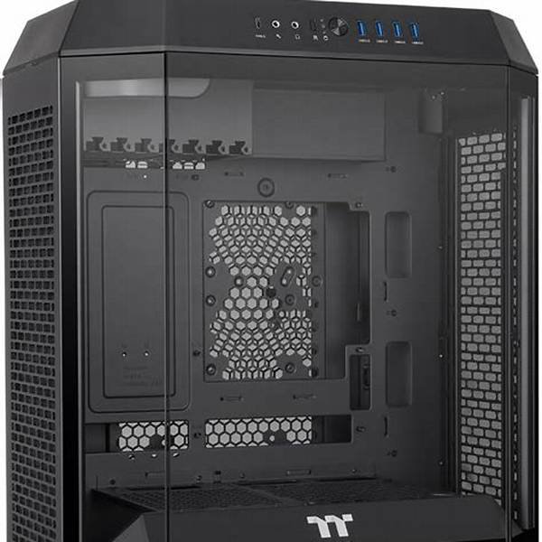 Gabinete Thermaltake The Tower 600 Negro 2 Fans