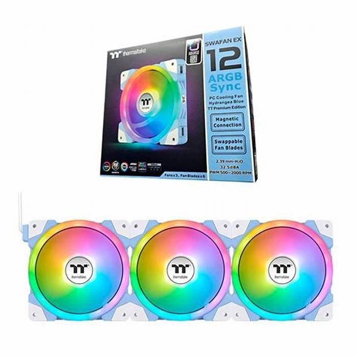 Kit de Ventiladores Thermaltake SWAFAN EX12 ARGB x3