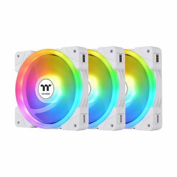 Kit de Ventiladores Thermaltake SWAFAN EX12 ARGB Blancos x3