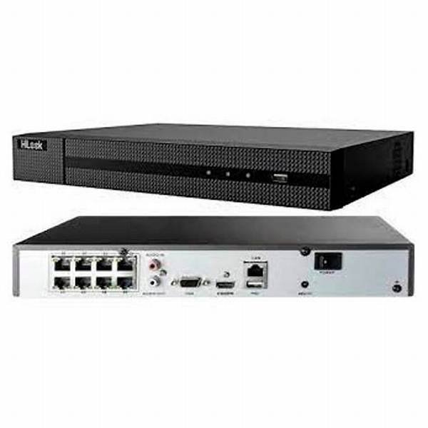 NVR HiLook NVR-108MH-D/8P 8 Canales 8 PoE