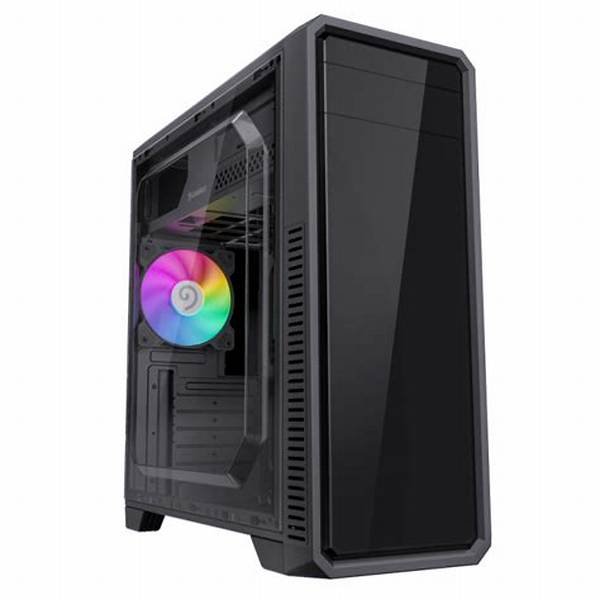 Gabinete Gamemax G561E Negro 1 Fan ARGB ATX