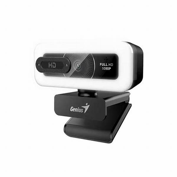 Webcam Genius FaceCam Light Negra