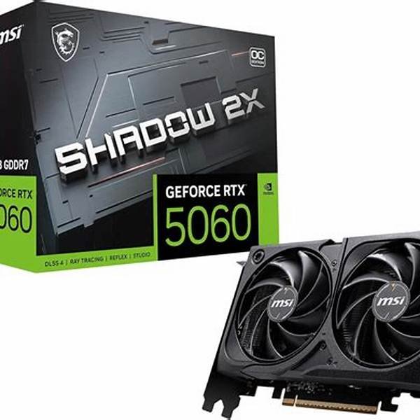Placa de Video MSI GeForce RTX 5060 Shadow 2X OC 8GB GDDR7
