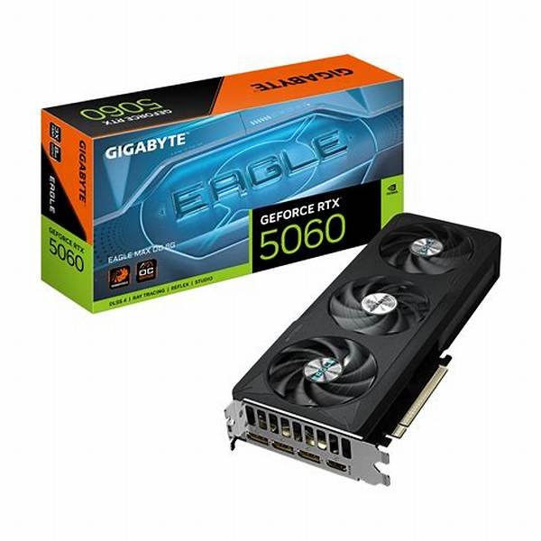 Placa de Video Gigabyte GeForce RTX 5060 Eagle Max OC 8GB GDDR7