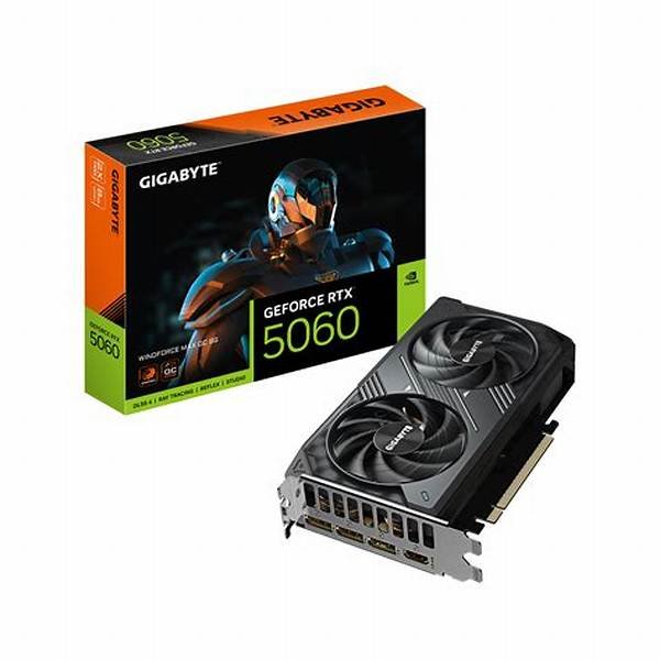 Placa de Video Gigabyte GeForce RTX 5060 Windforce Max OC 8GB GDDR7