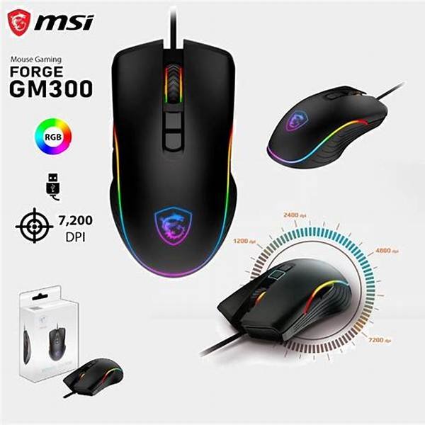 Mouse Gamer MSI Forge GM300 RGB