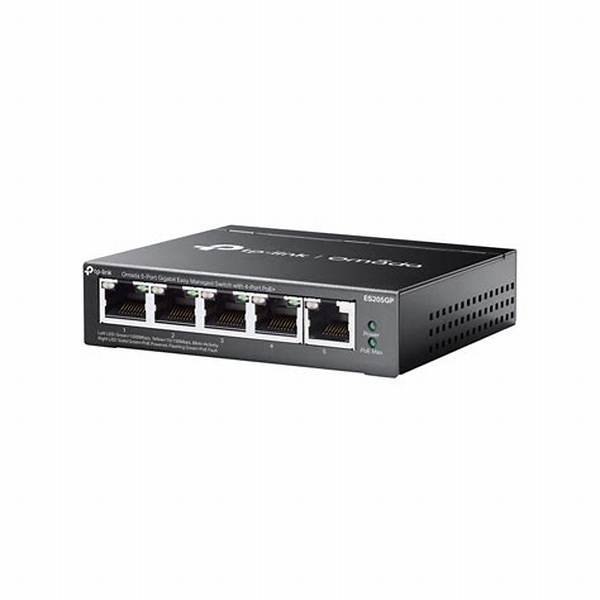 Switch TP-Link Omada ES205GP 5 Puertos Gigabit PoE+